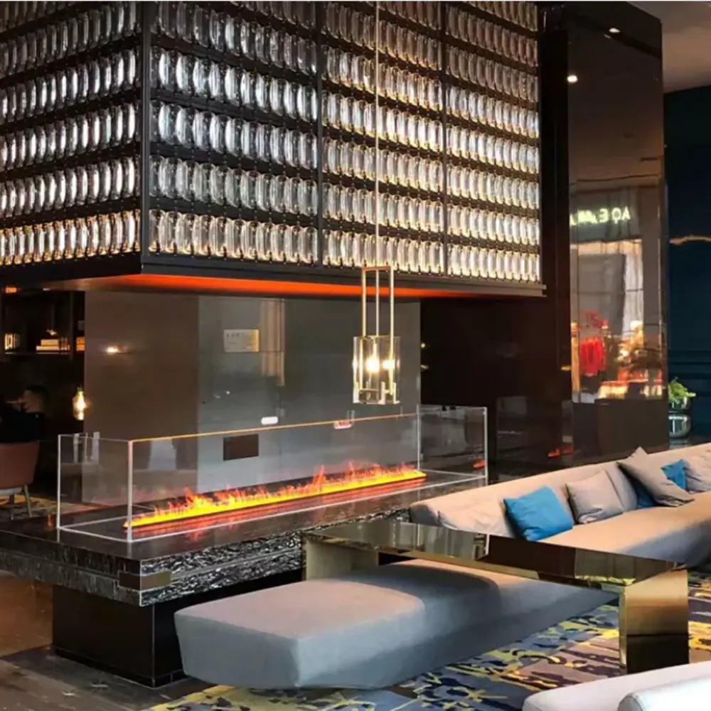2 Flameora@Scene for 3D Water Vapor Fireplace-Restaurants & Bars (1)